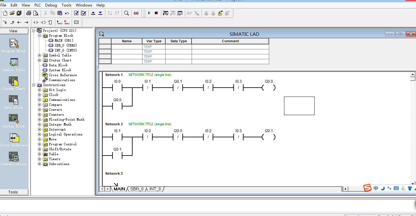 Q050-三相异步电动机的正反转及顺序控制电路的设计【西门子PLC编程及仿真】